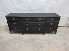 Gustavian Style 10 Drawer Dresser