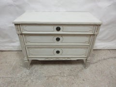 Gustavian Style 3 Drawer Chest