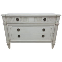 Gustavian Style 3-Drawer Chest