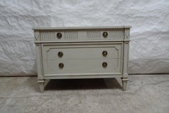 Gustavian Style 3 Drawer Chest Of Drawers