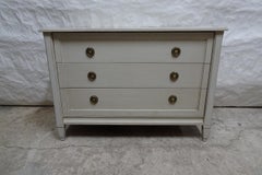 Gustavian Style 3 Drawer Chest Of Drawers