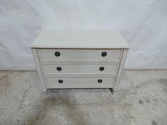 Gustavian Style 3 Drawer Chest Of Drawers