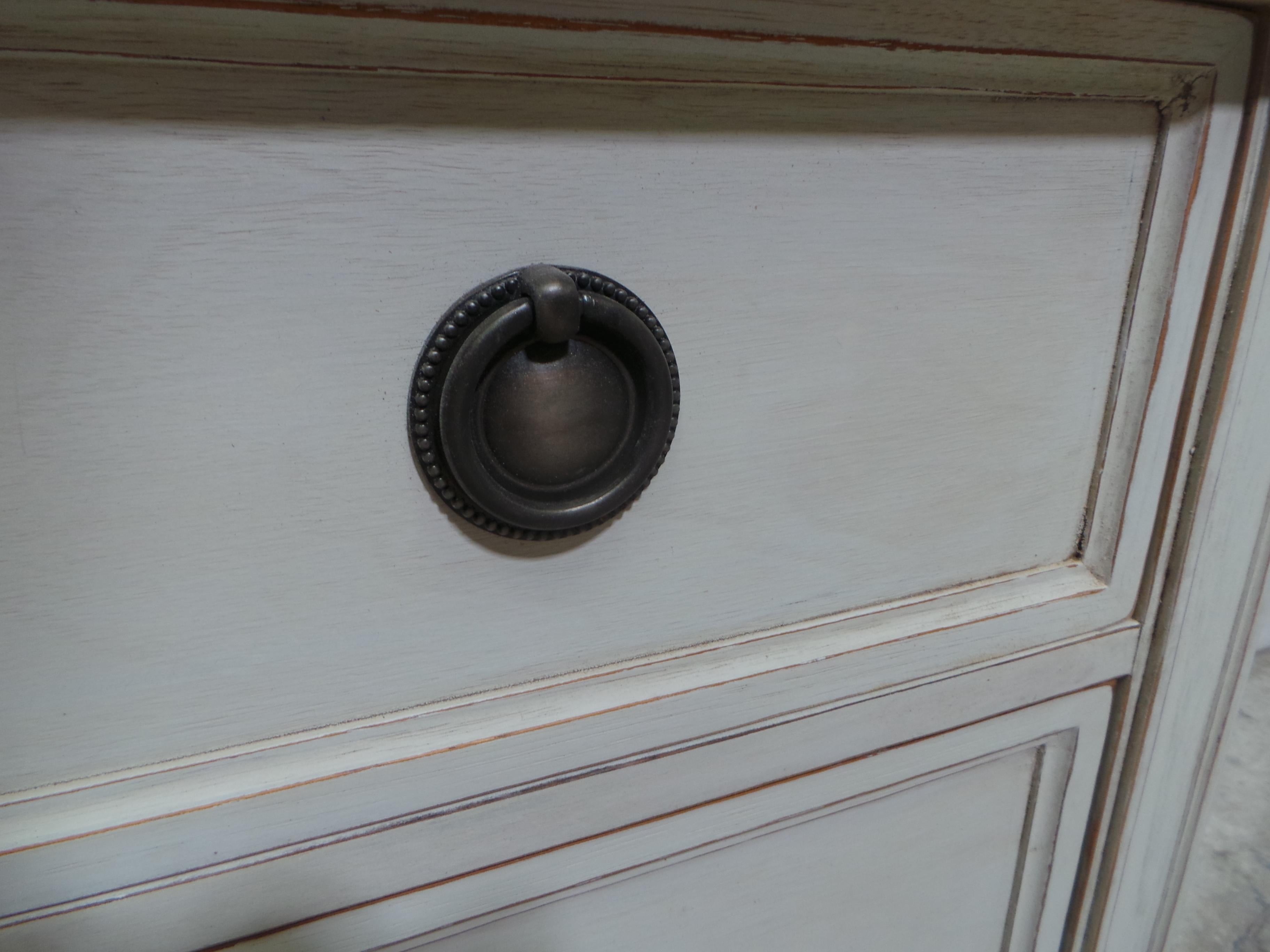 Swedish Gustavian Style 3 Drawer Chest Of Drawers For Sale