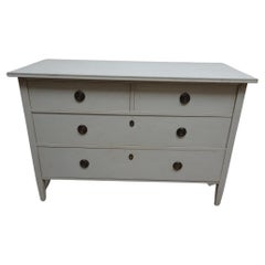 Antique   Gustavian Style 3 Drawer Chest Of Drawers