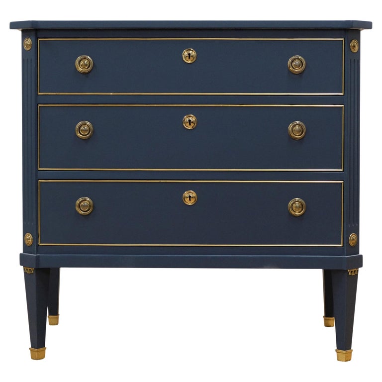 3 drawer dresser blue Hawthorne Estate Postman Blue Chest main image 1