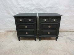 Gustavian Style 3 Drawer NightStands
