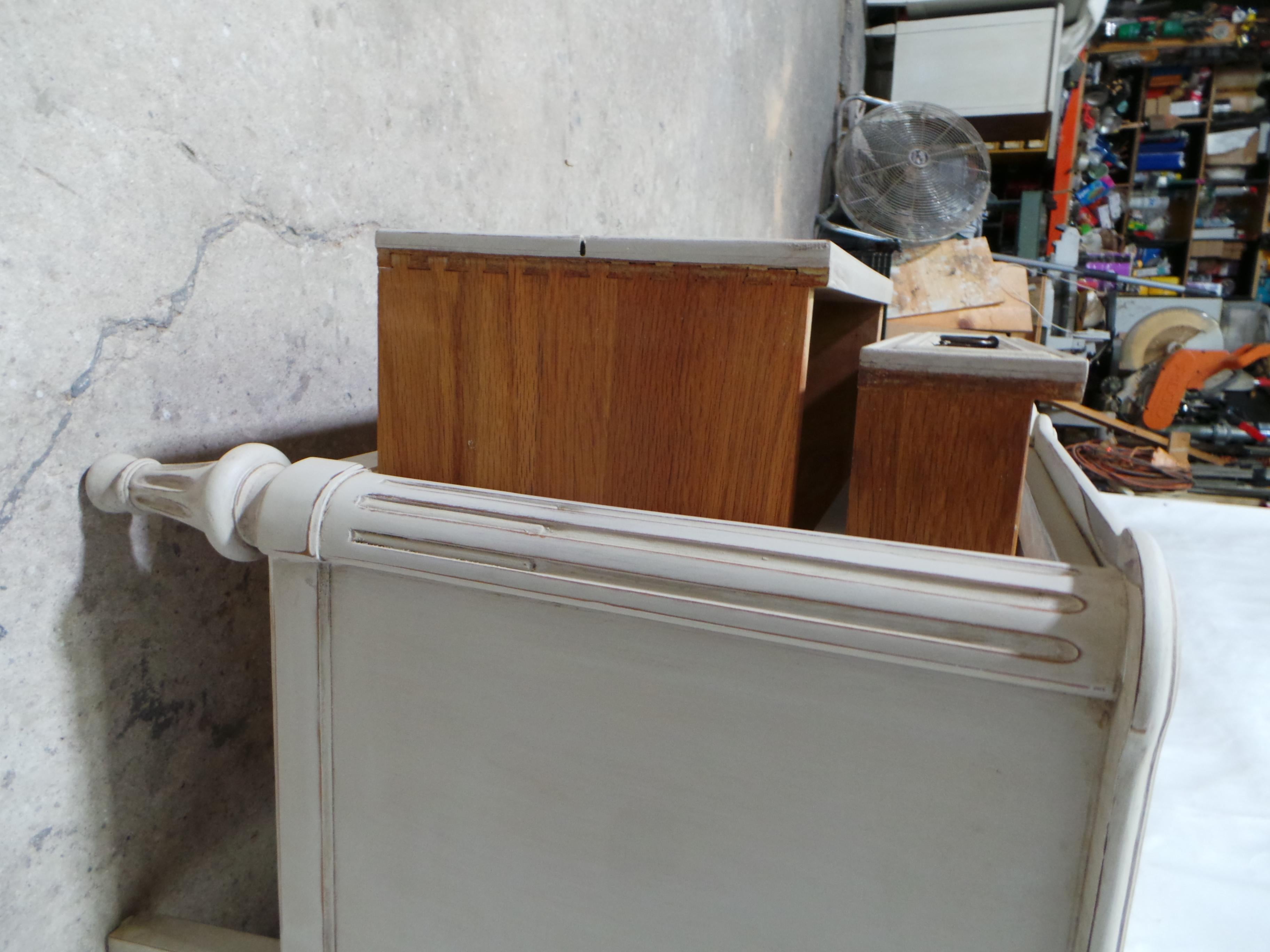 Gustavian Style 3 Drawer Nightstands For Sale 3