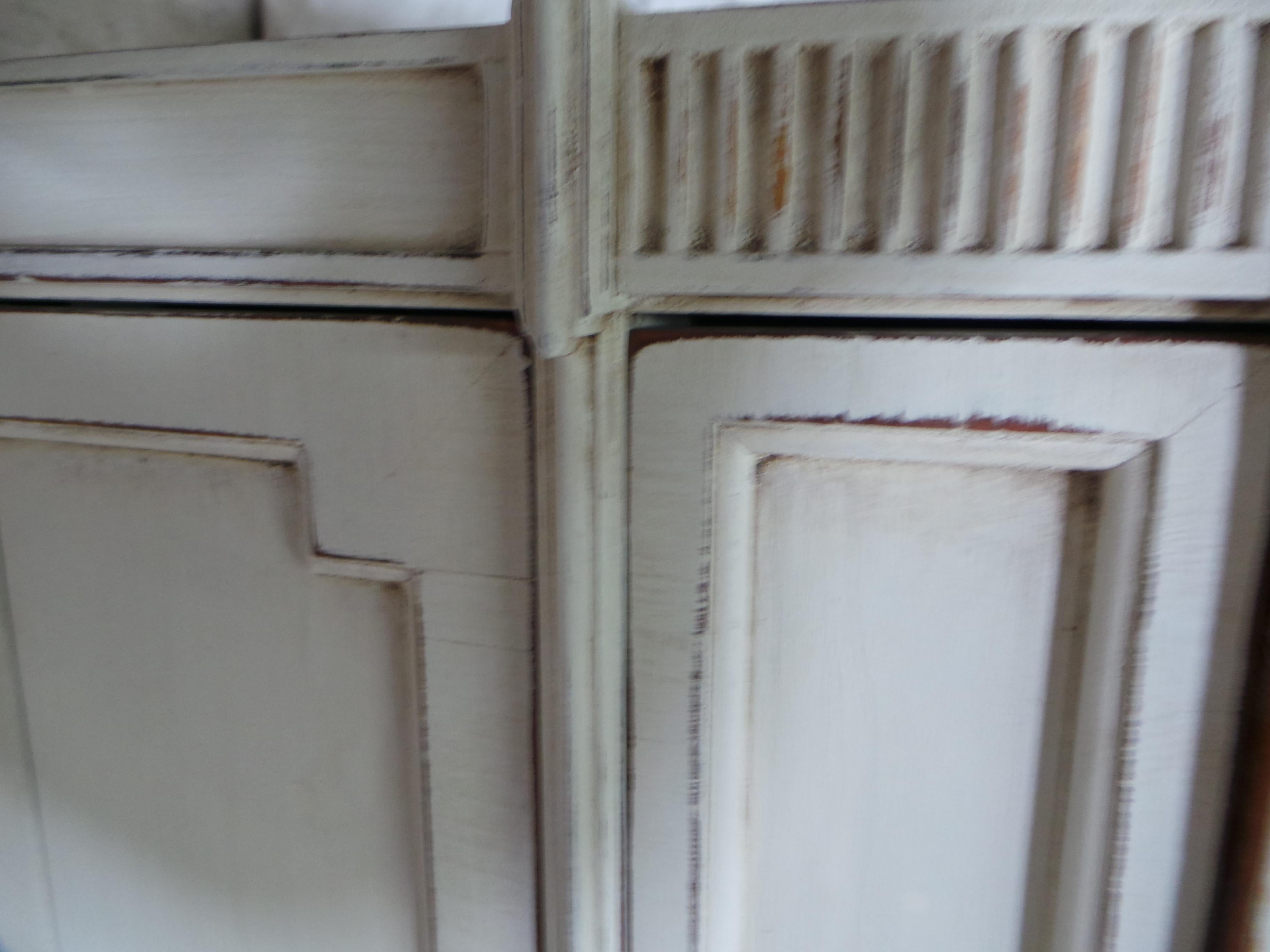 Gustavian Style 3 Drawer Nightstands For Sale 3