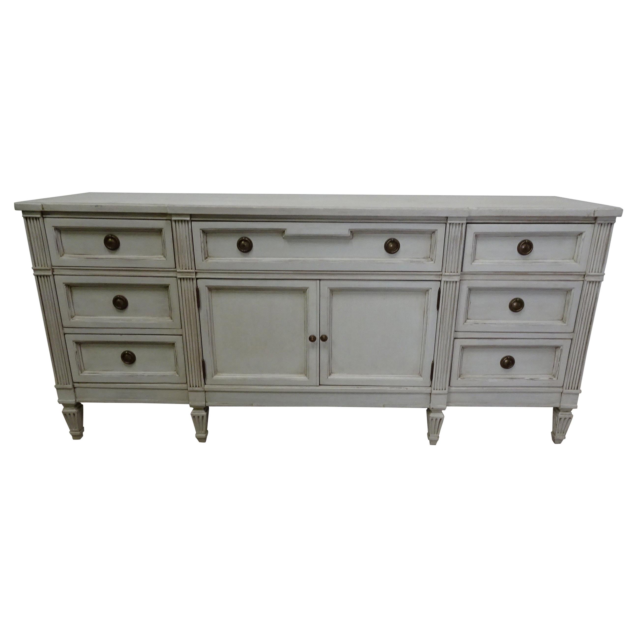 Gustavian Style 7-Drawer Dresser