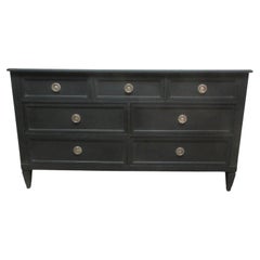 Gustavian Style 7 Drawer Dresser