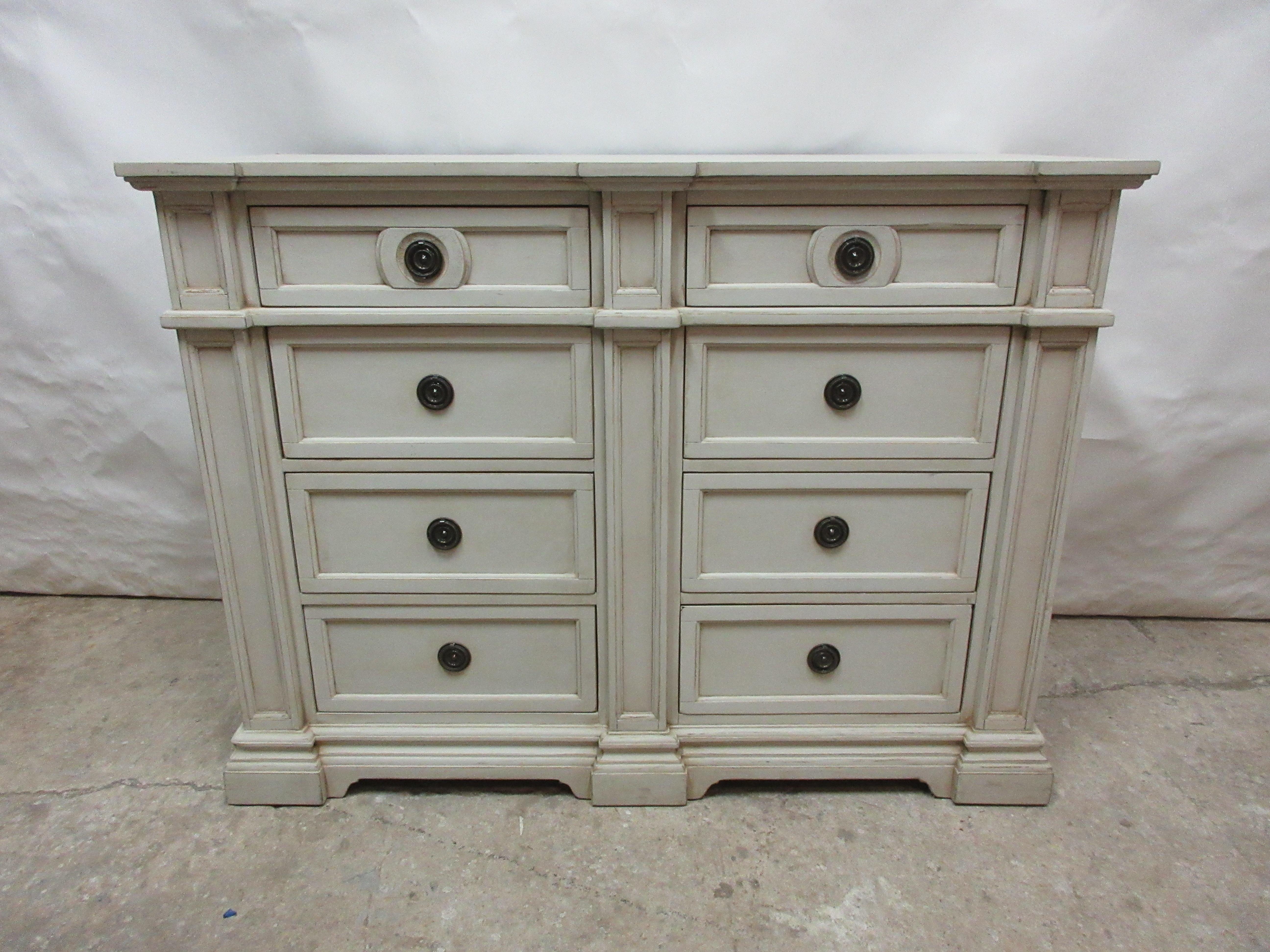 Gustavian Style 8 Drawer Chest