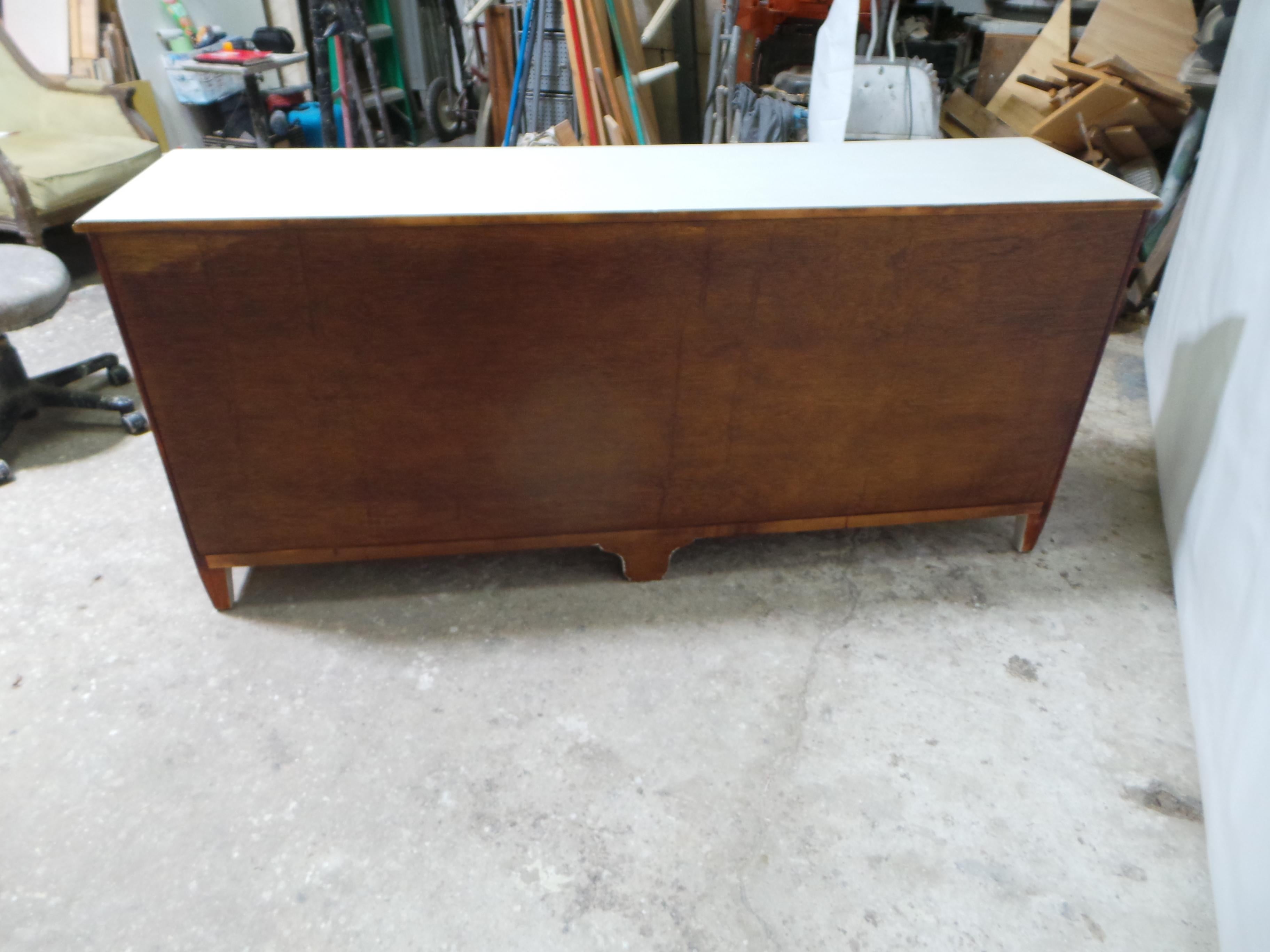 Gustavian Style 9 Drawer Dresser For Sale 4