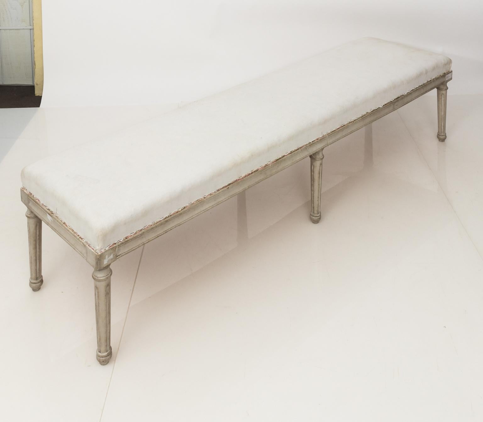 Gustavian Style Bench For Sale 7