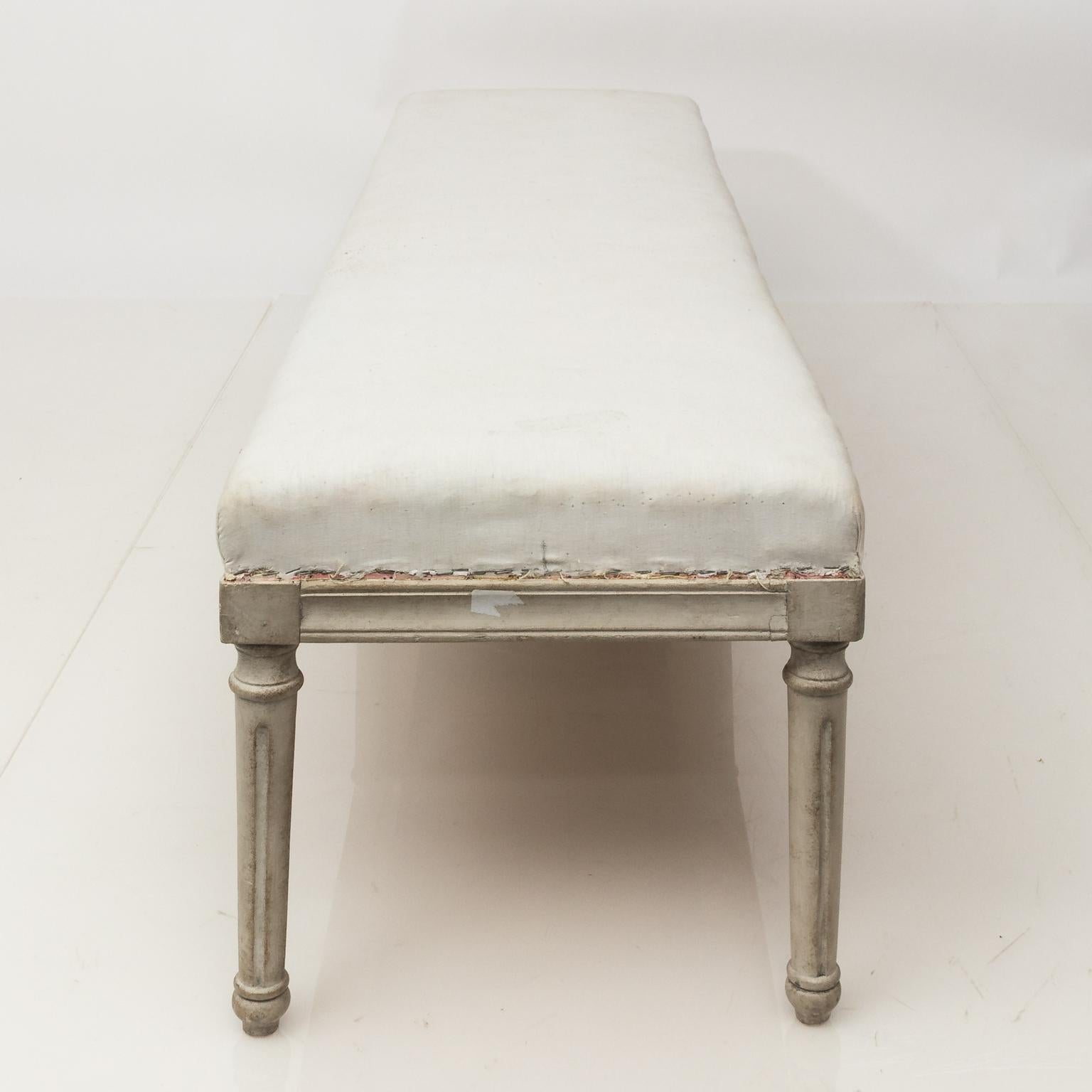 Gustavian Style Bench For Sale 8