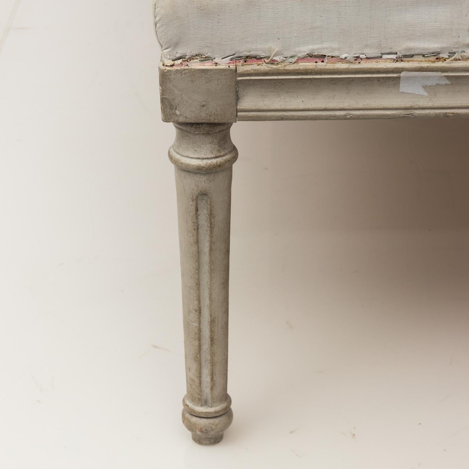 Gustavian Style Bench For Sale 9