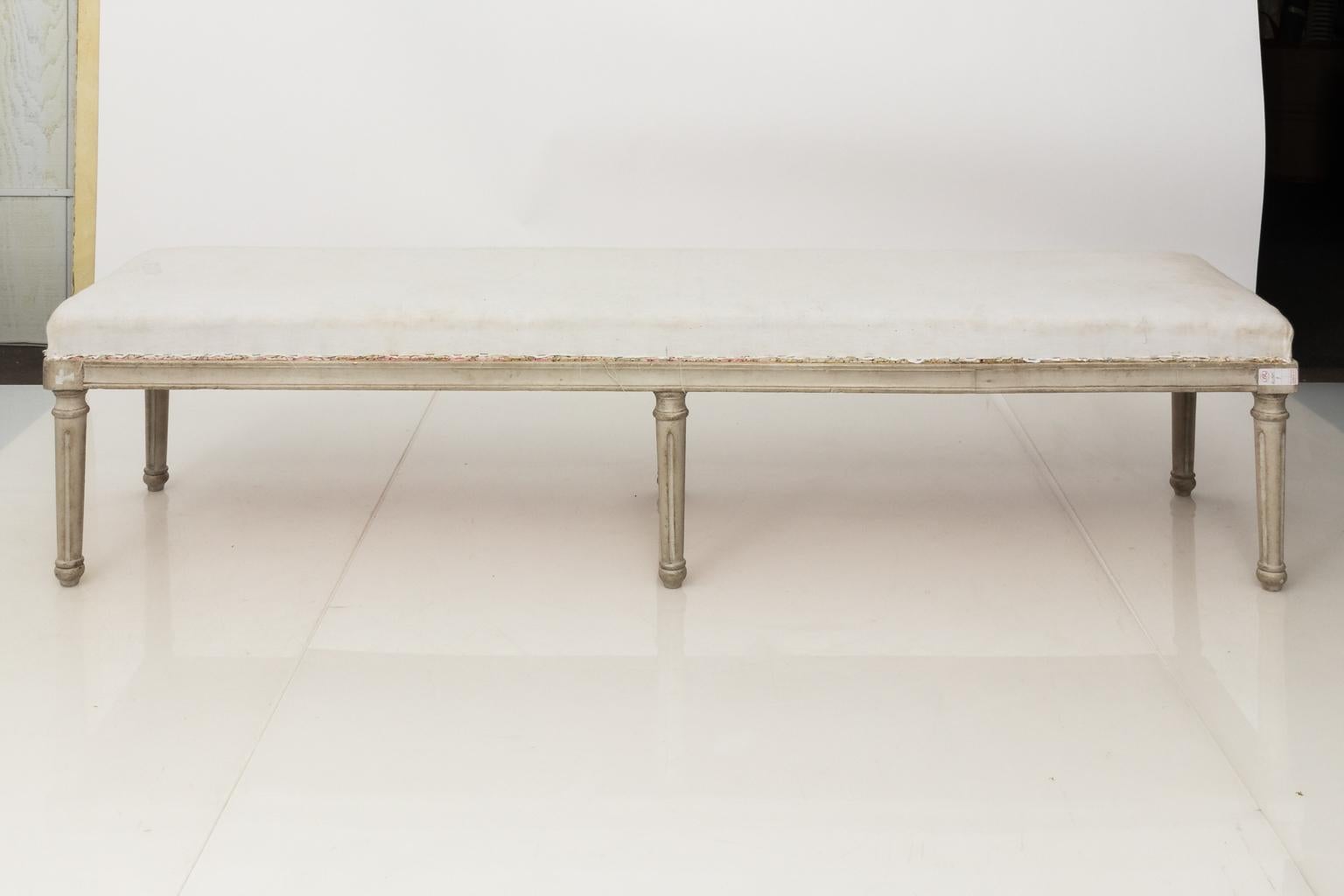 20th Century Gustavian Style Bench For Sale