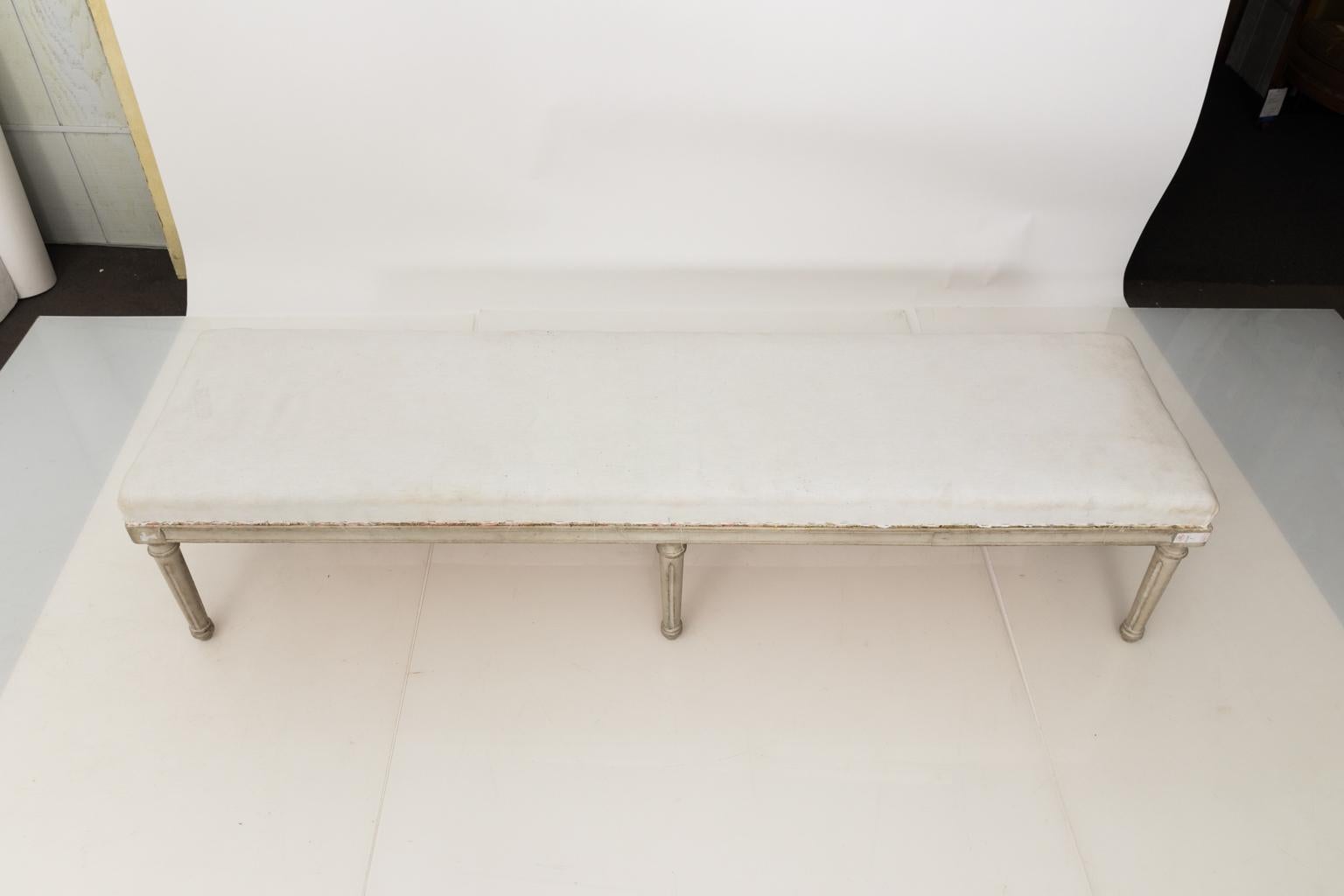 Gustavian Style Bench For Sale 3