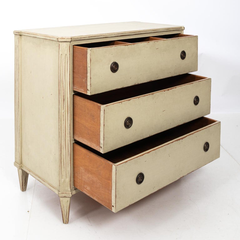 Gustavian Style Chest of Drawers at 1stDibs