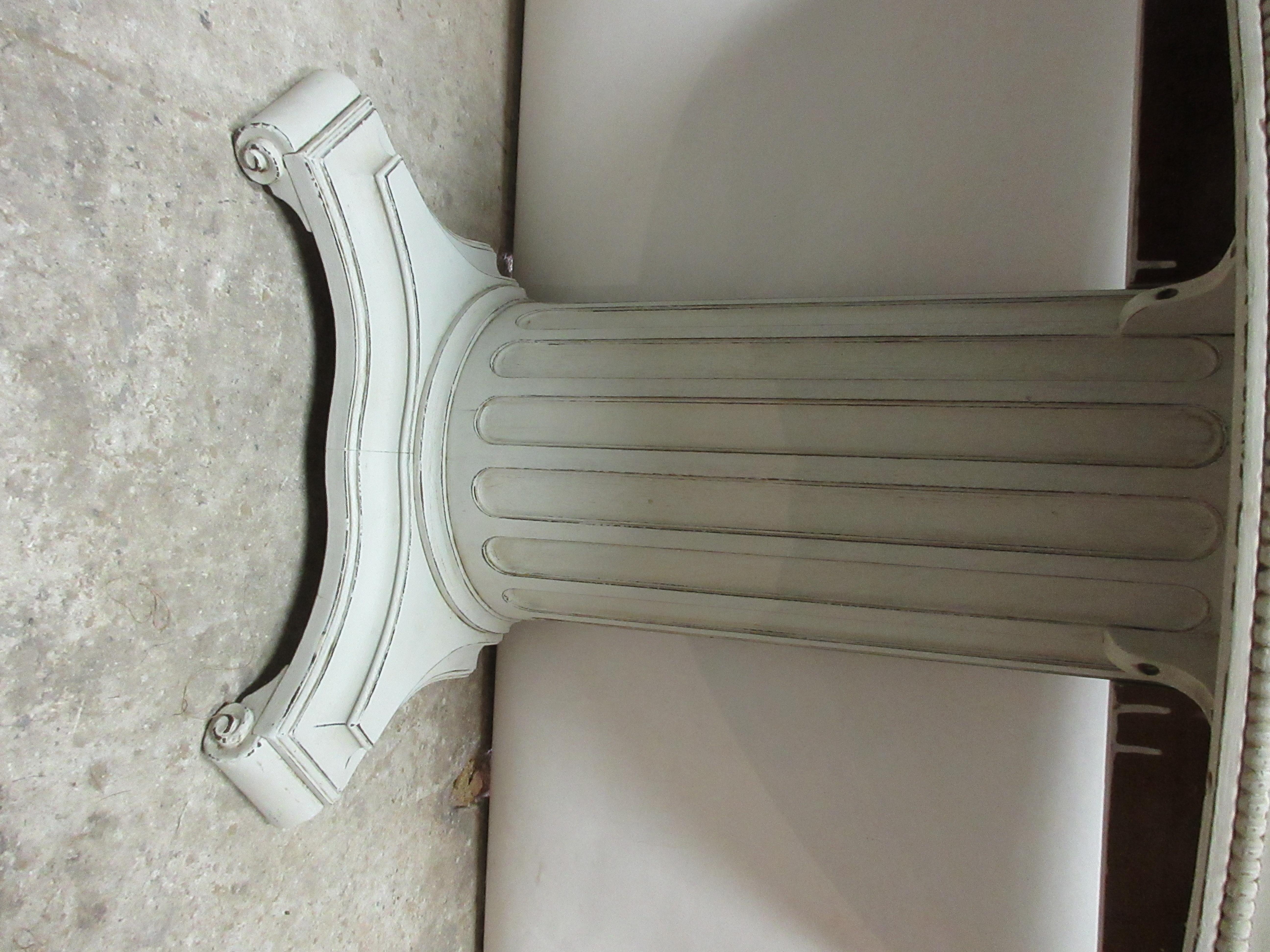 Early 20th Century Gustavian Style Column Console Tables
