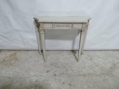 Gustavian Style Console Table