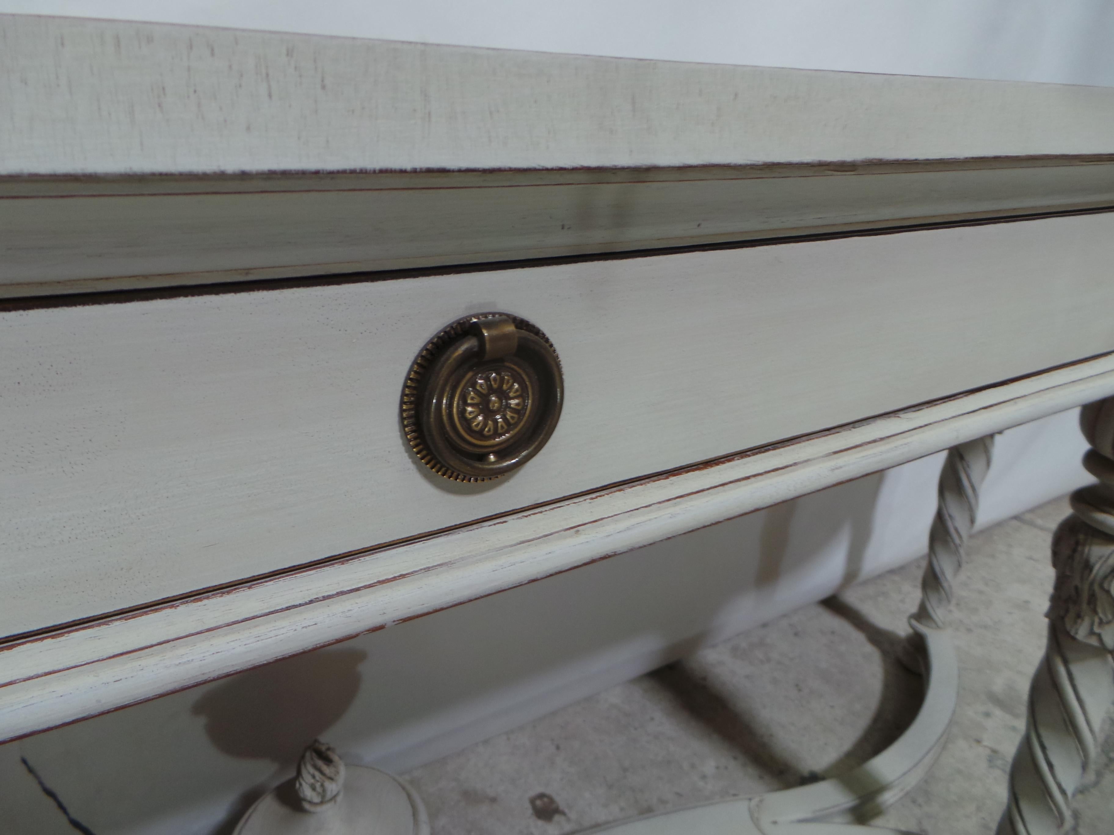 Gustavien Table console de style gustavien en vente