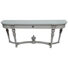 Gustavian Style Console Table
