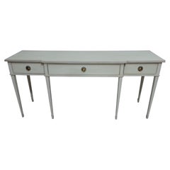 Gustavian Style Console Table