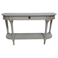 Table console de style gustavien