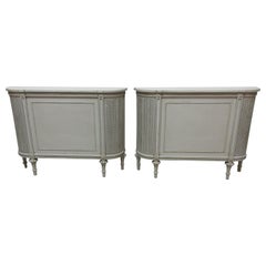 Antique Gustavian Style Console Tables