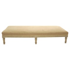 Antique Gustavian Style Daybed in Grey/White Colors, Sweden, circa 1860-80