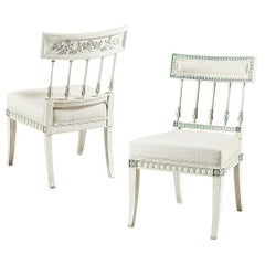 Gustavian Style Dining Chairs