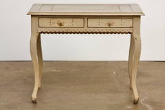 Gustavian Style Drop Leaf Writing Table by Richard Mulligan