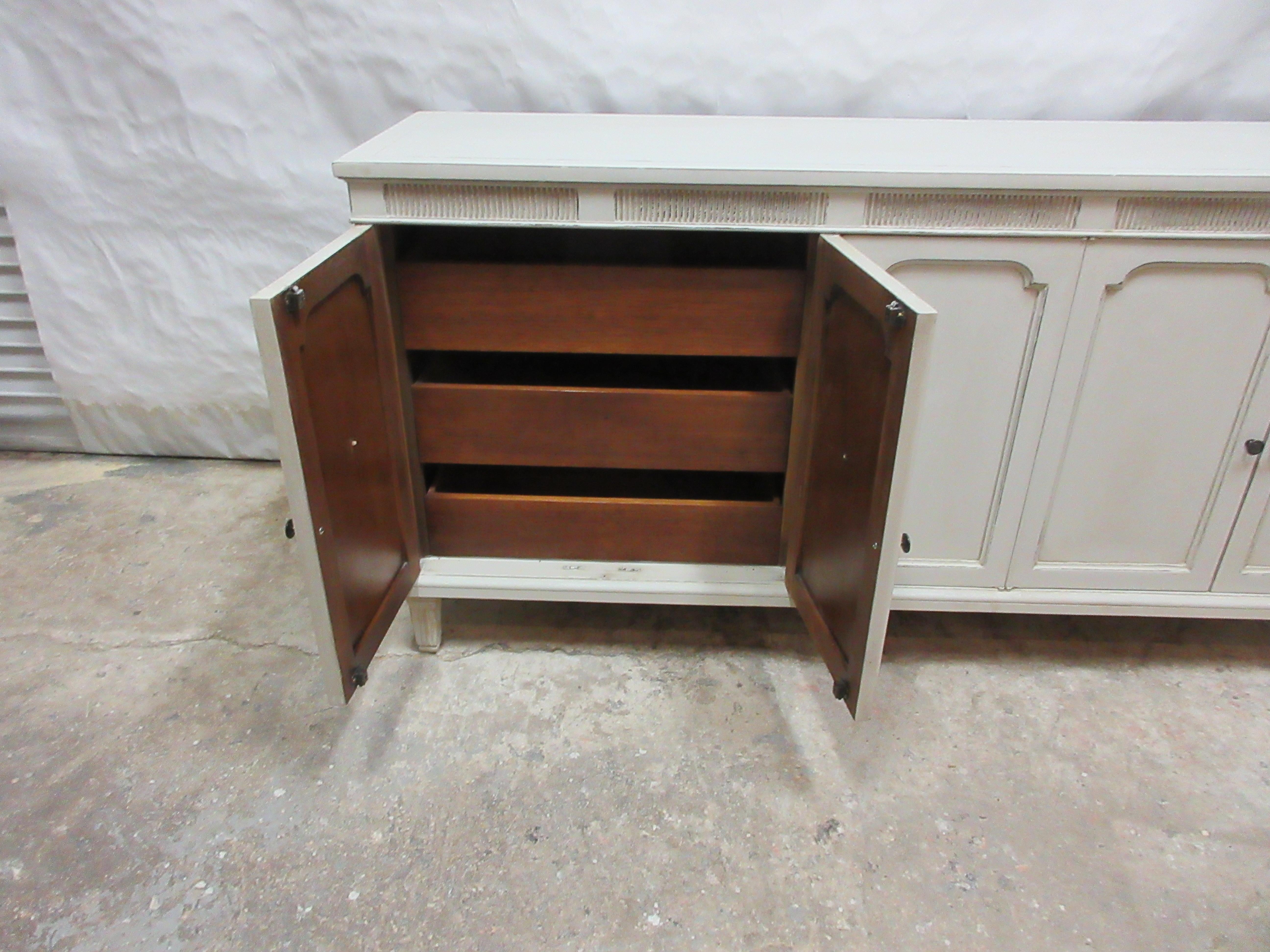 Gustavian Style Five Drawer Sideboard For Sale 1