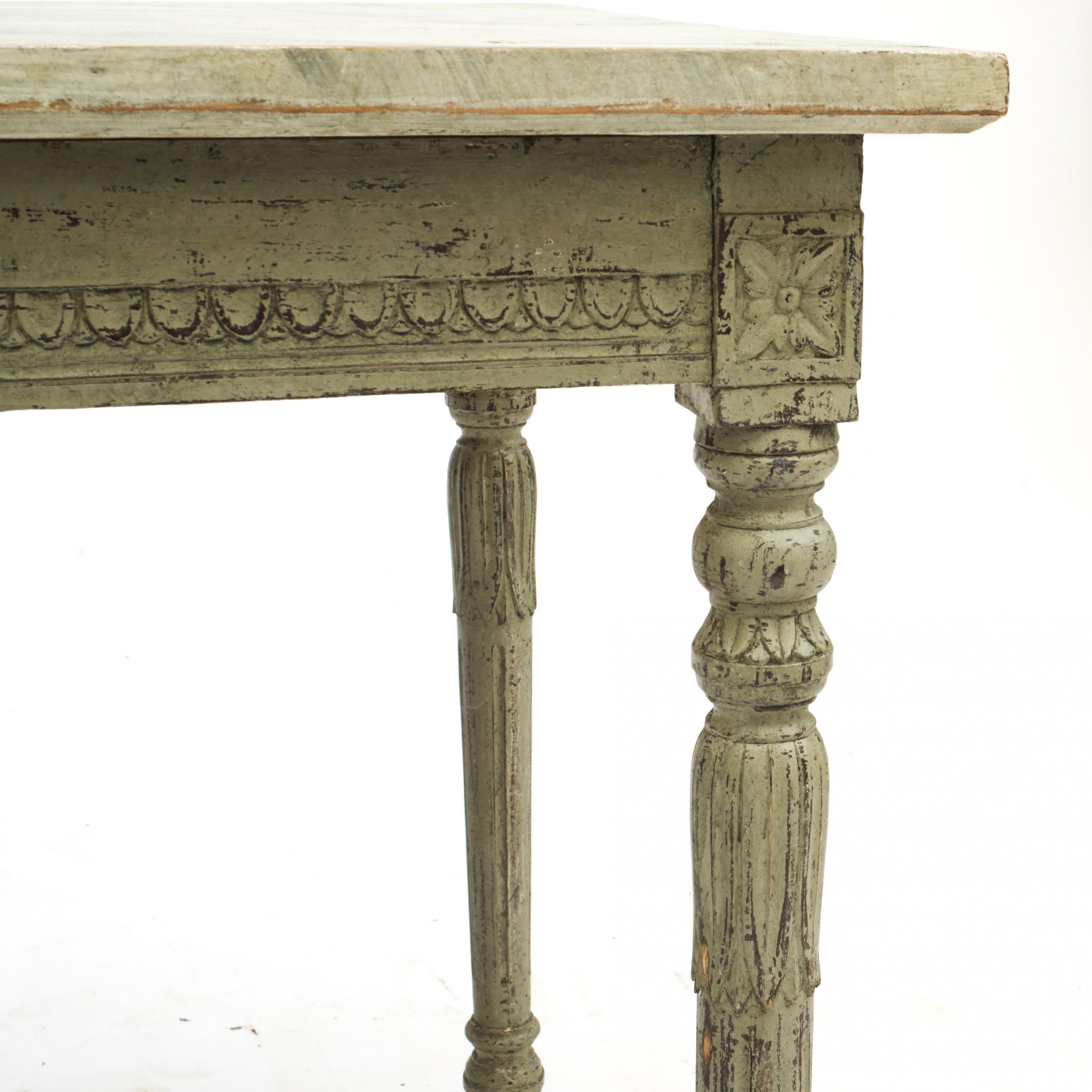 Early 20th Century Gustavian Style Freestanding Side Table