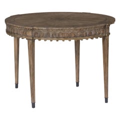 Gustavian Style Game Table