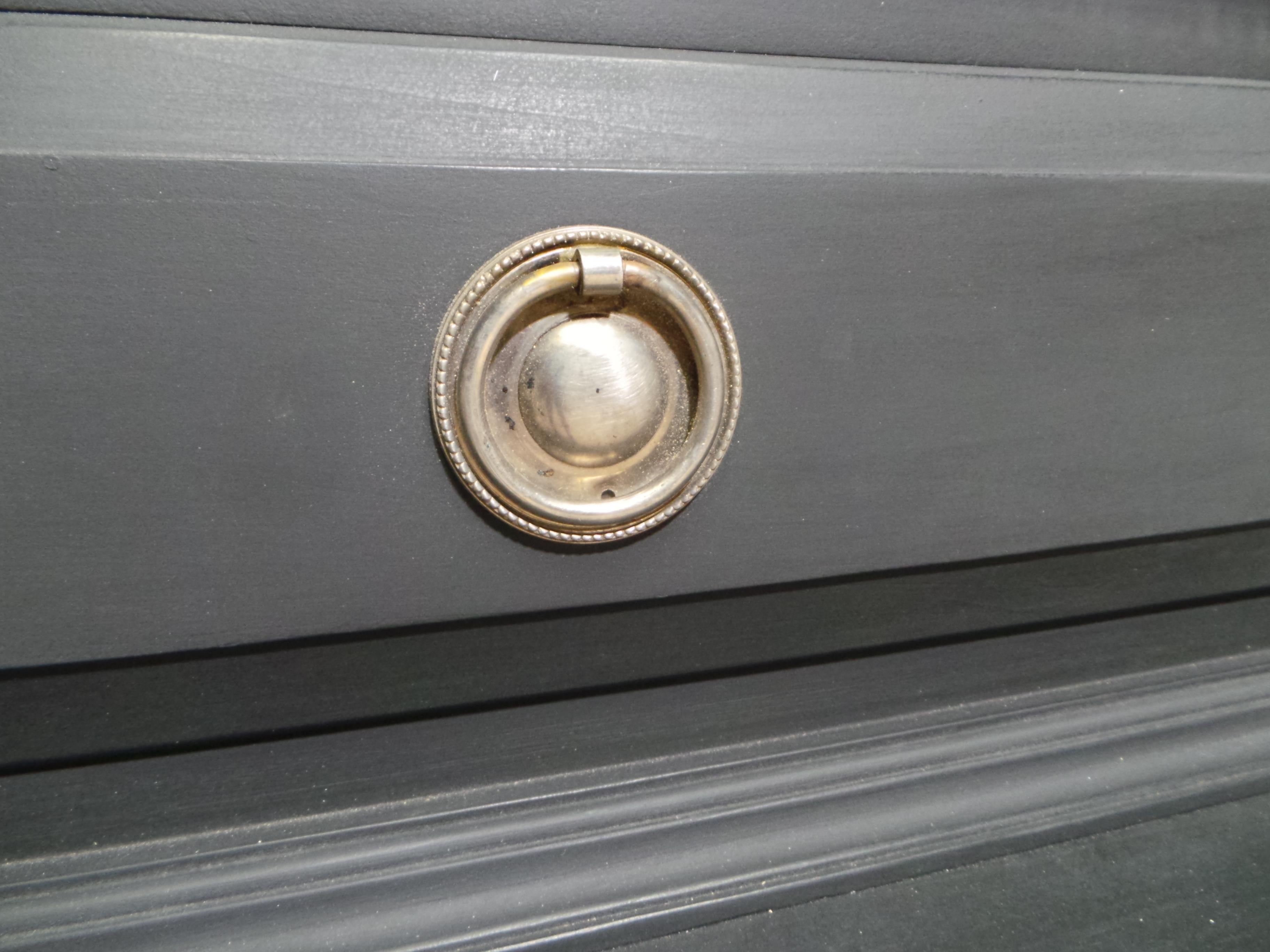 Gustavien Vitrine à porte en verre de style gustavien en vente