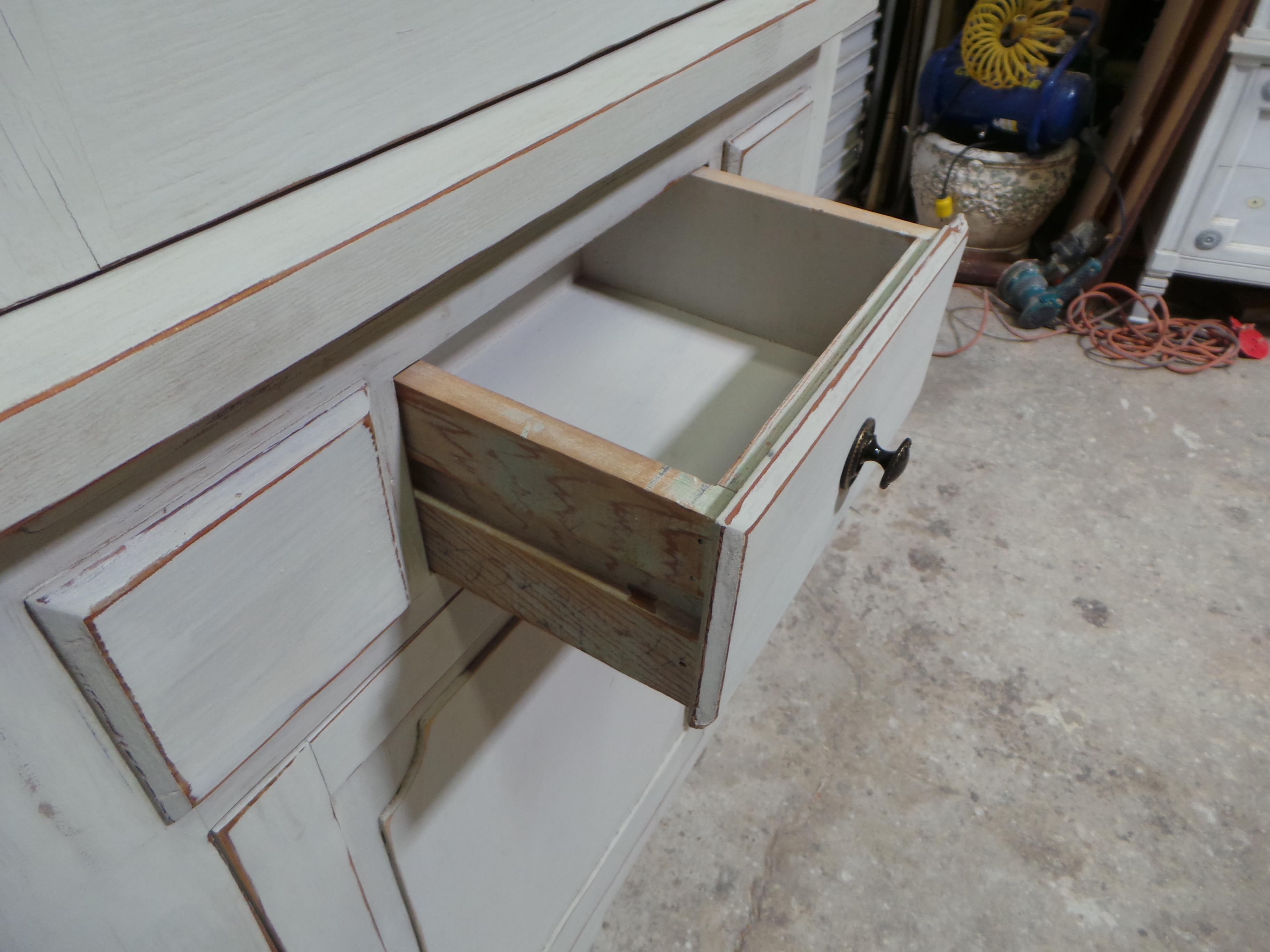 Swedish Gustavian Style Glass Top Corner Cabinet For Sale