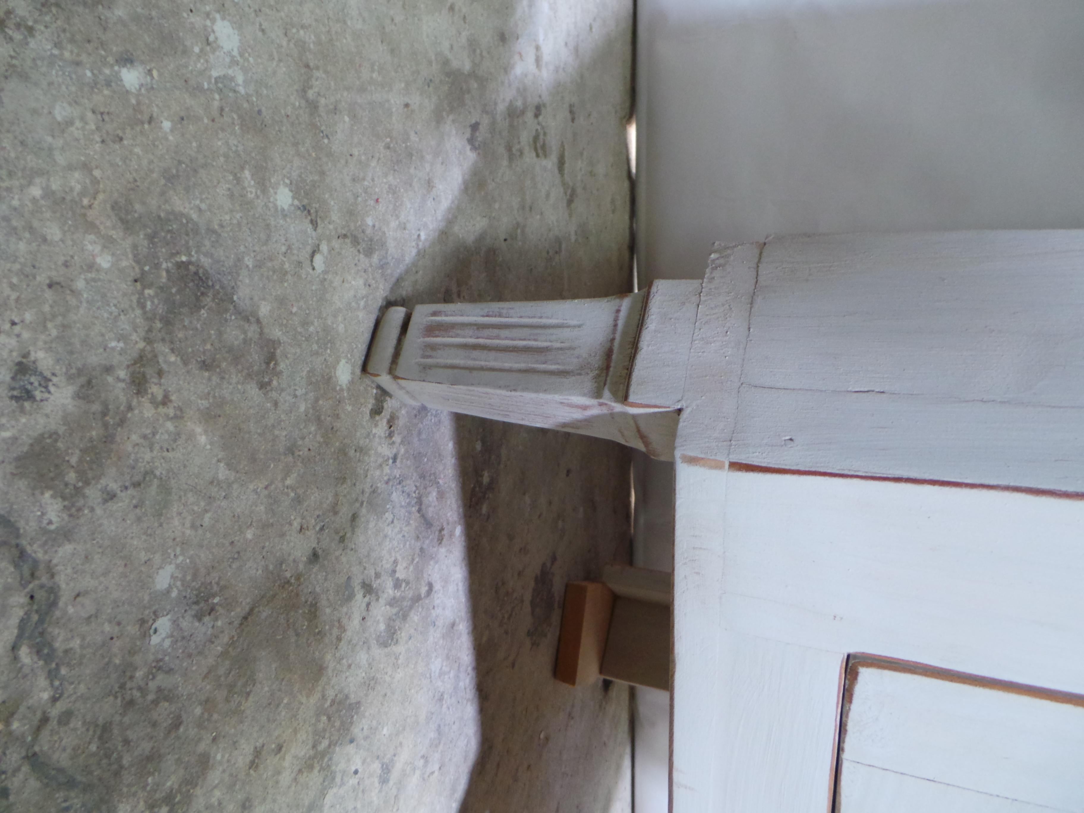 Gustavian Style Glass Top Corner Cabinet For Sale 3