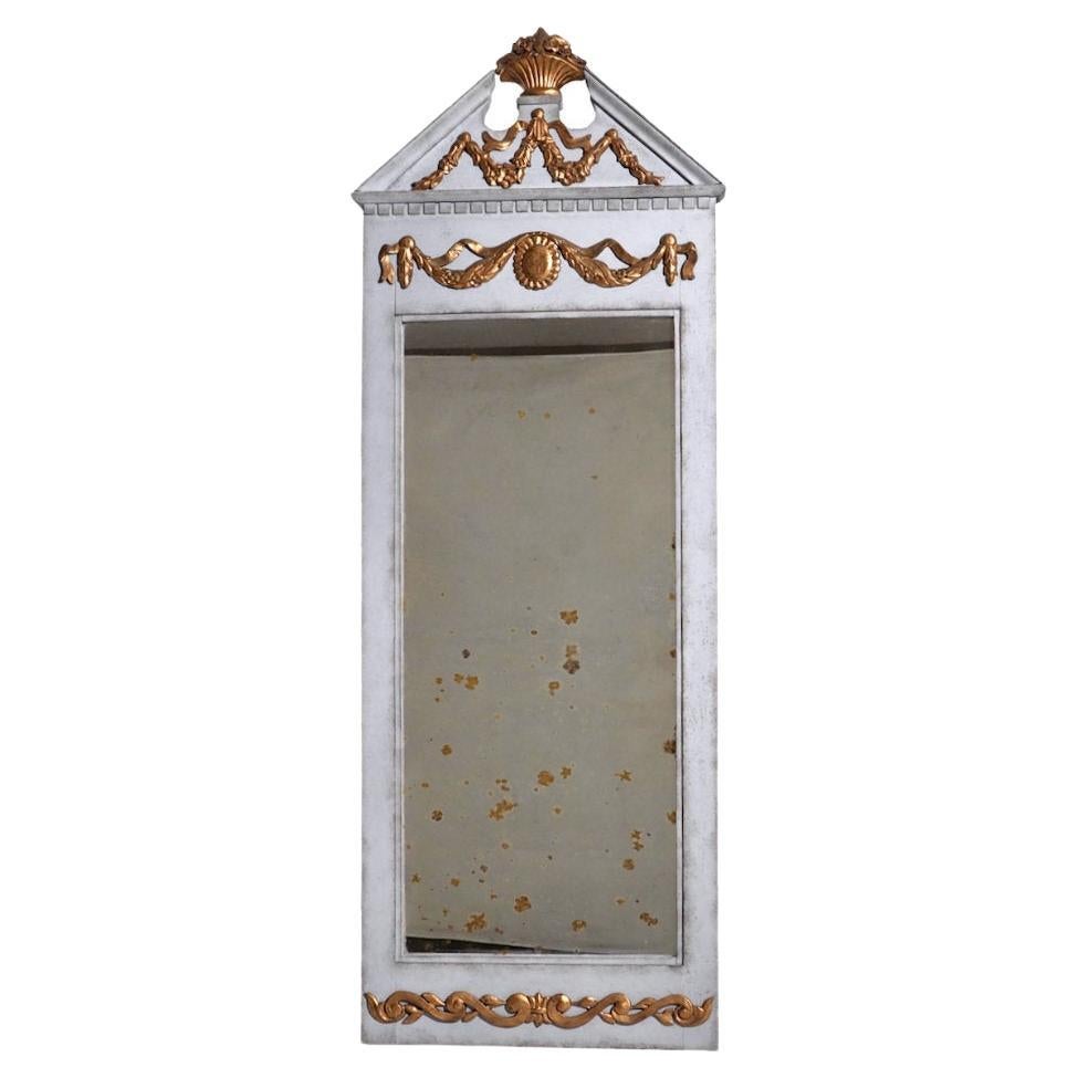 Gustavian Style Mirror, circa 100 Years Old