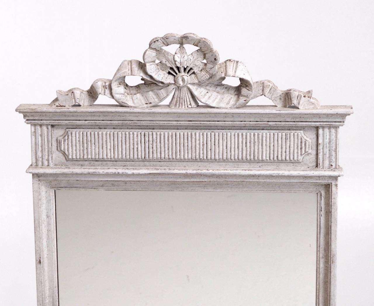 Gustavian Style Mirror, Richly Carved, circa 1900 at 1stDibs