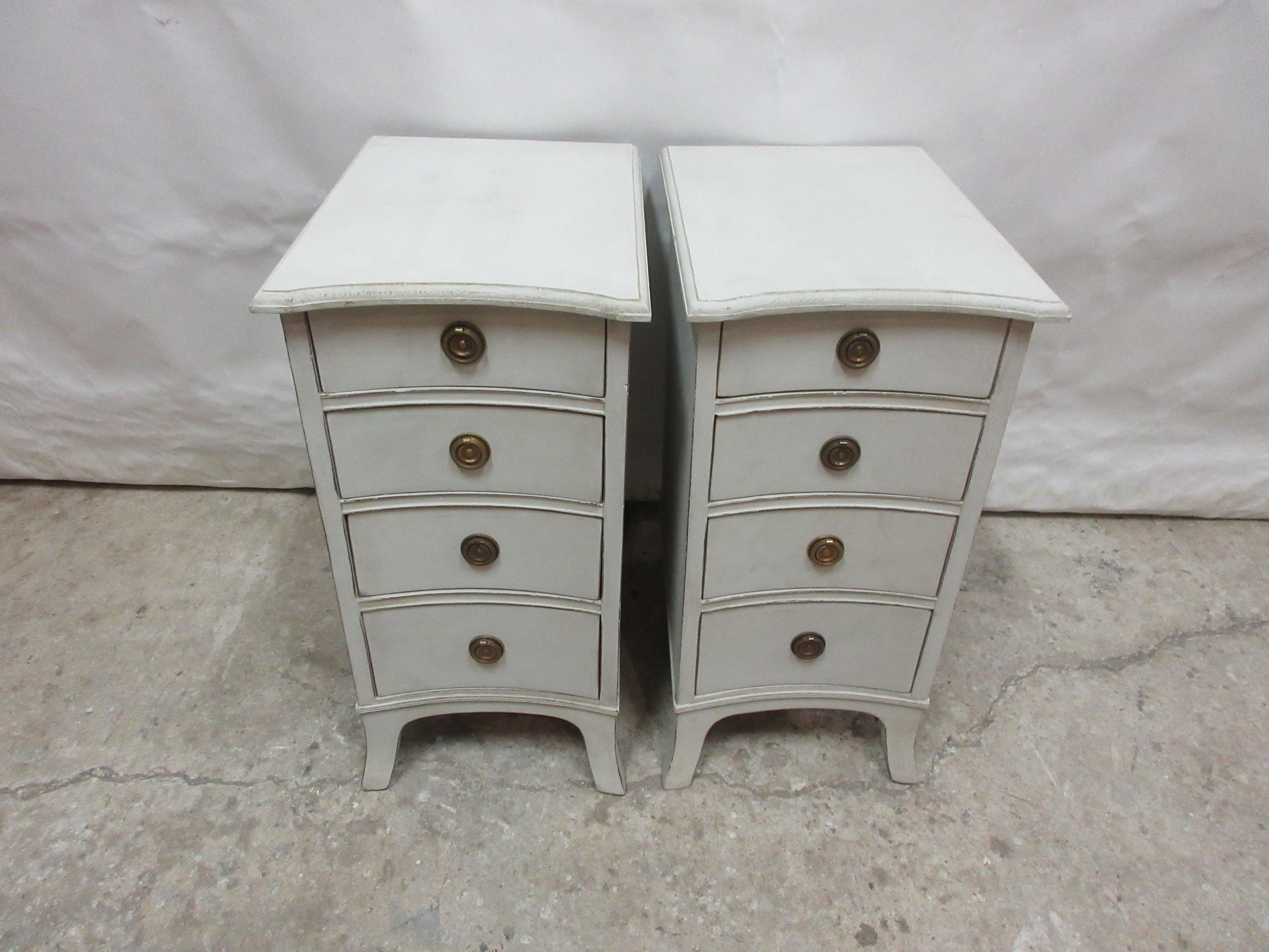 Early 20th Century Gustavian Style Night Stands