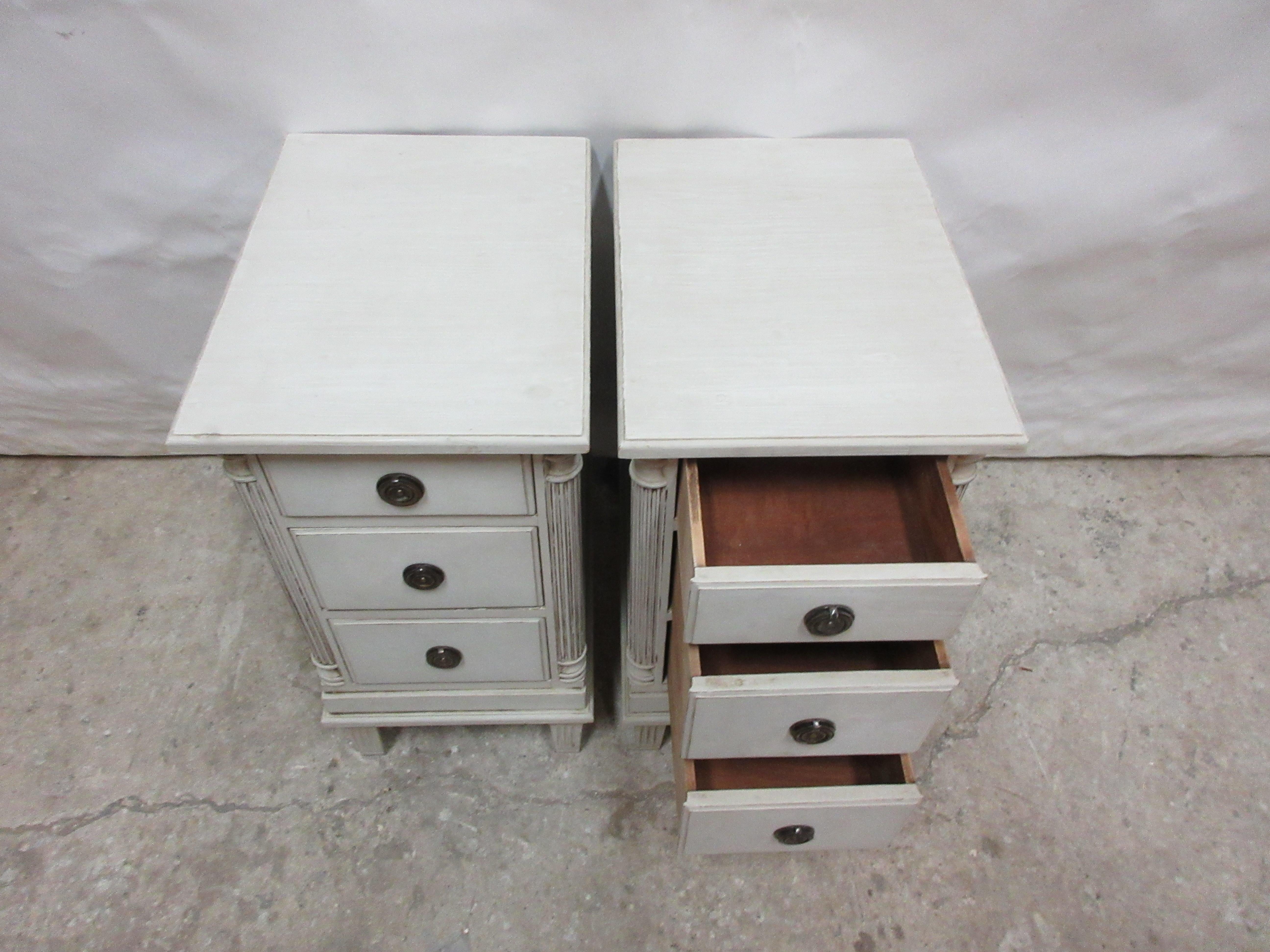 Gustavian Style Night Stands 2