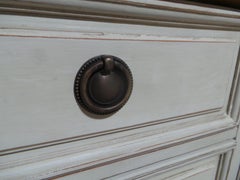 Gustavian Style Nightstands 3 Drawer