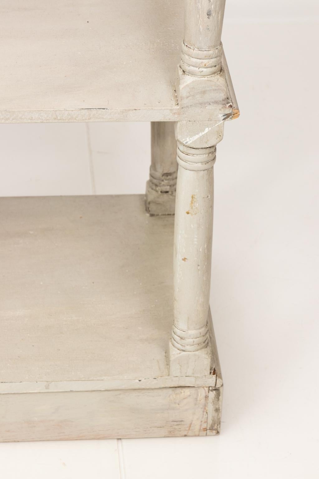 Gustavian Style Painted Console 8