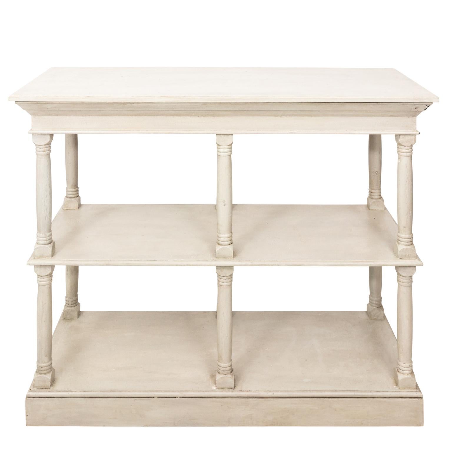 Gustavian Style Painted Console 11