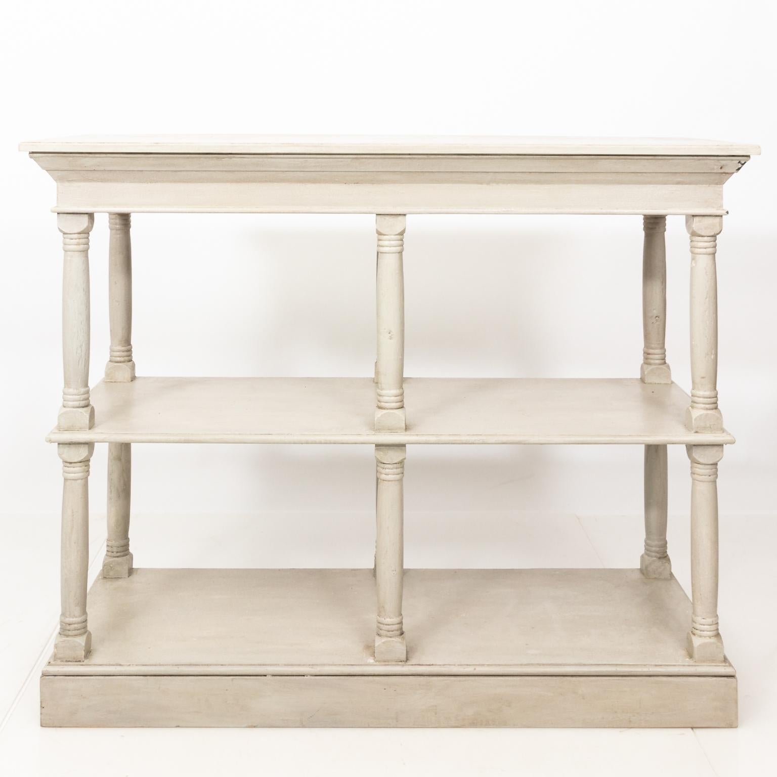 Gustavian Style Painted Console 12