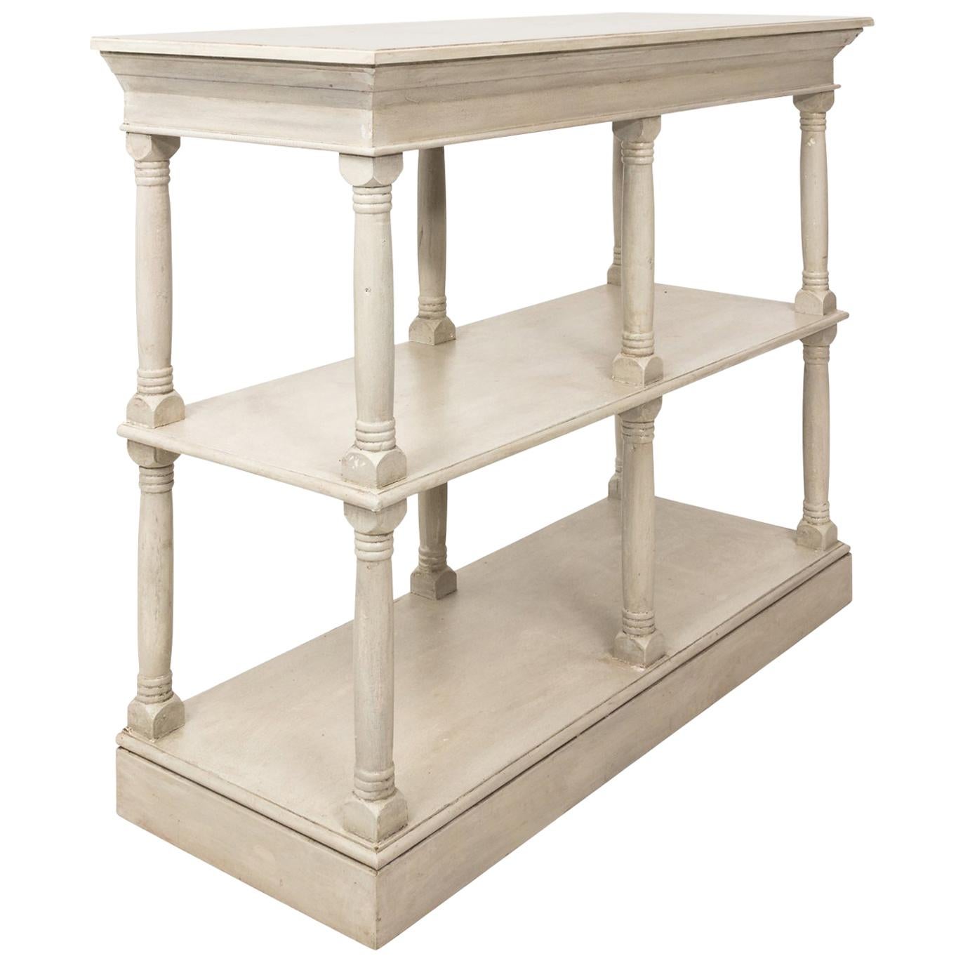 Gustavian Style Painted Console