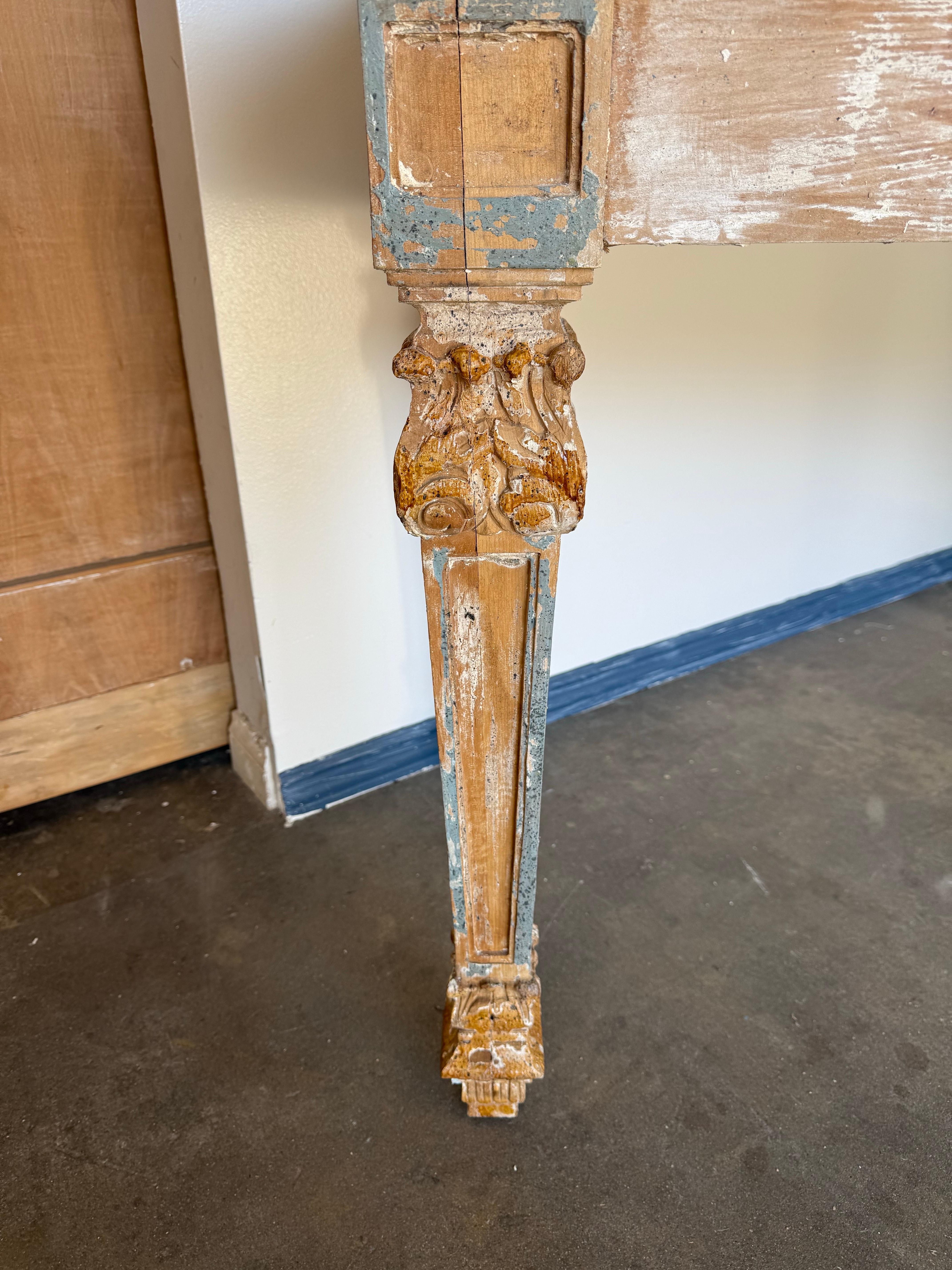 Gustavian Style Painted Console-Pair Available if Needed For Sale 3