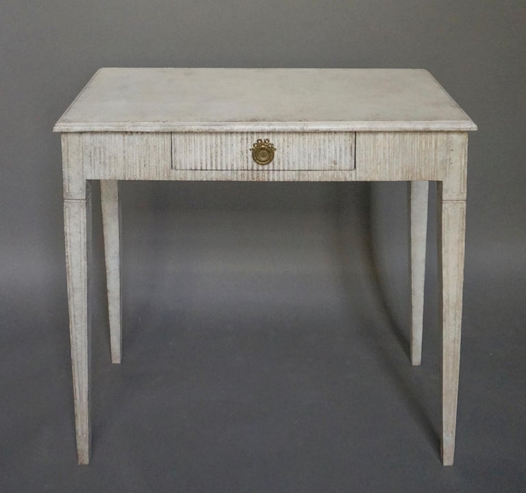 Gustavian Style Side Table at 1stDibs