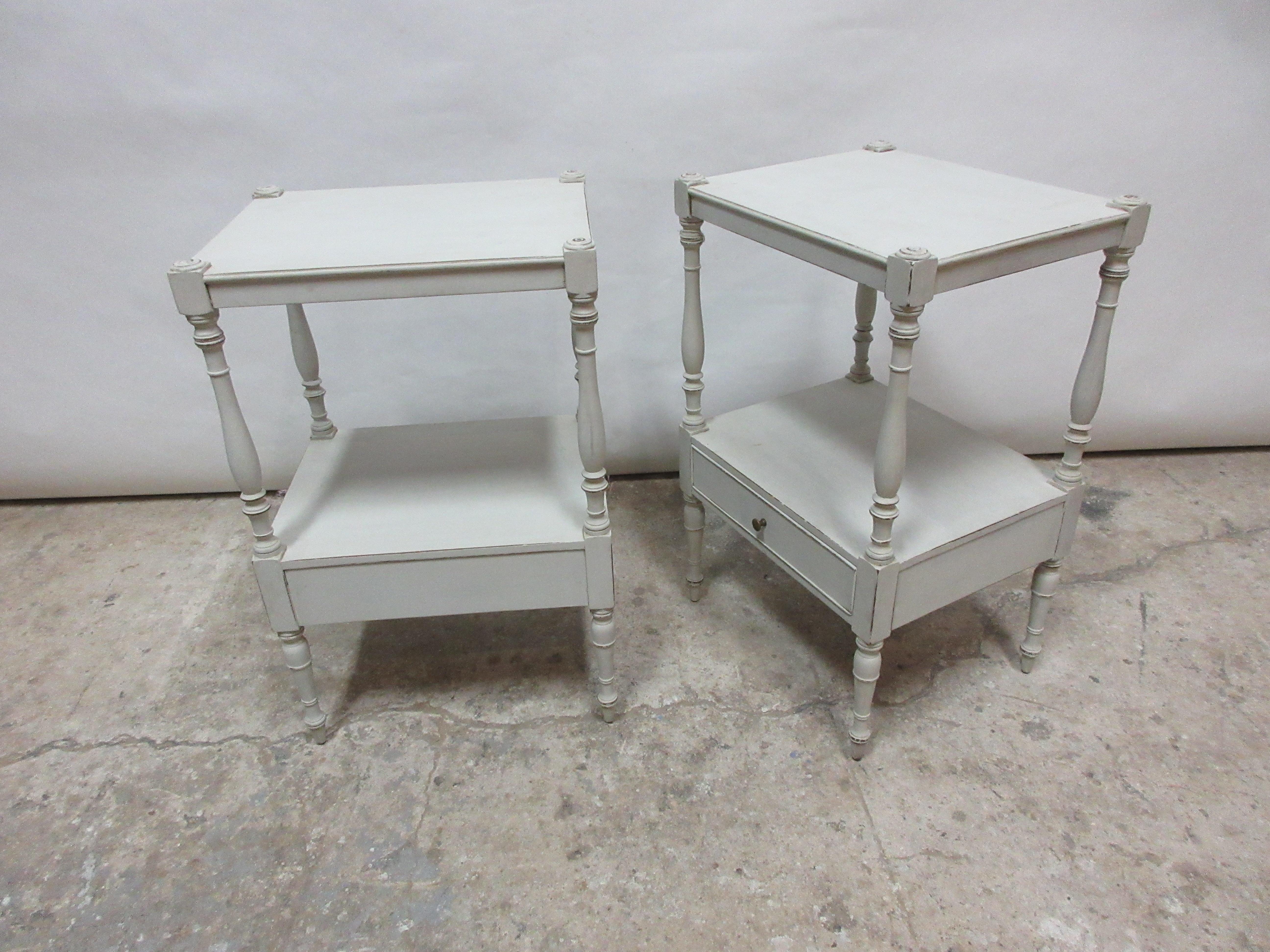Swedish Gustavian Style Side Tables